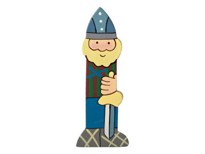 Wooden Letter Viking I