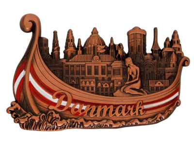 Magnet Viking Ship Bronze