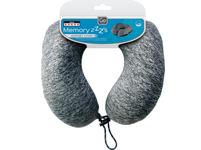 Neck Pillow Memory Foam Orange