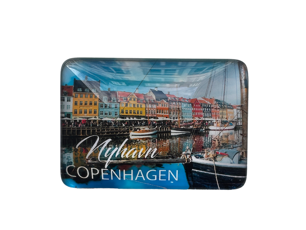 Magnet Nyhavn Dag Glas