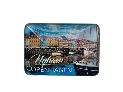 Magnet Nyhavn Dag Glas