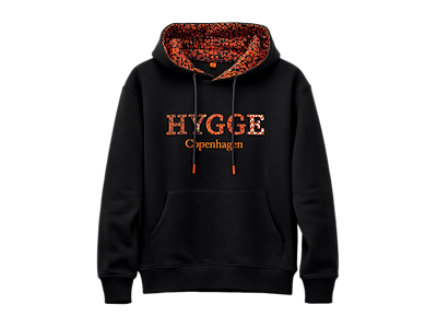 Hoodie, Hygge Sort