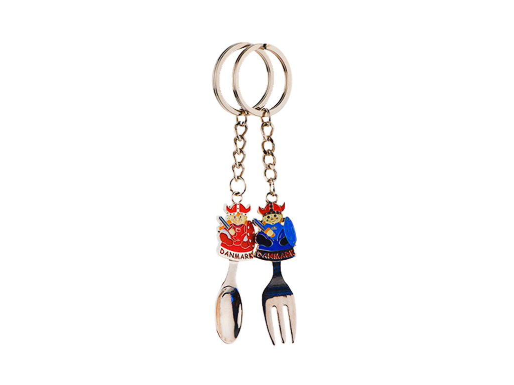 Keyring, Viking Spoon and Fork