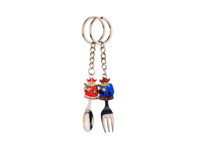 Keyring, Viking Spoon and Fork