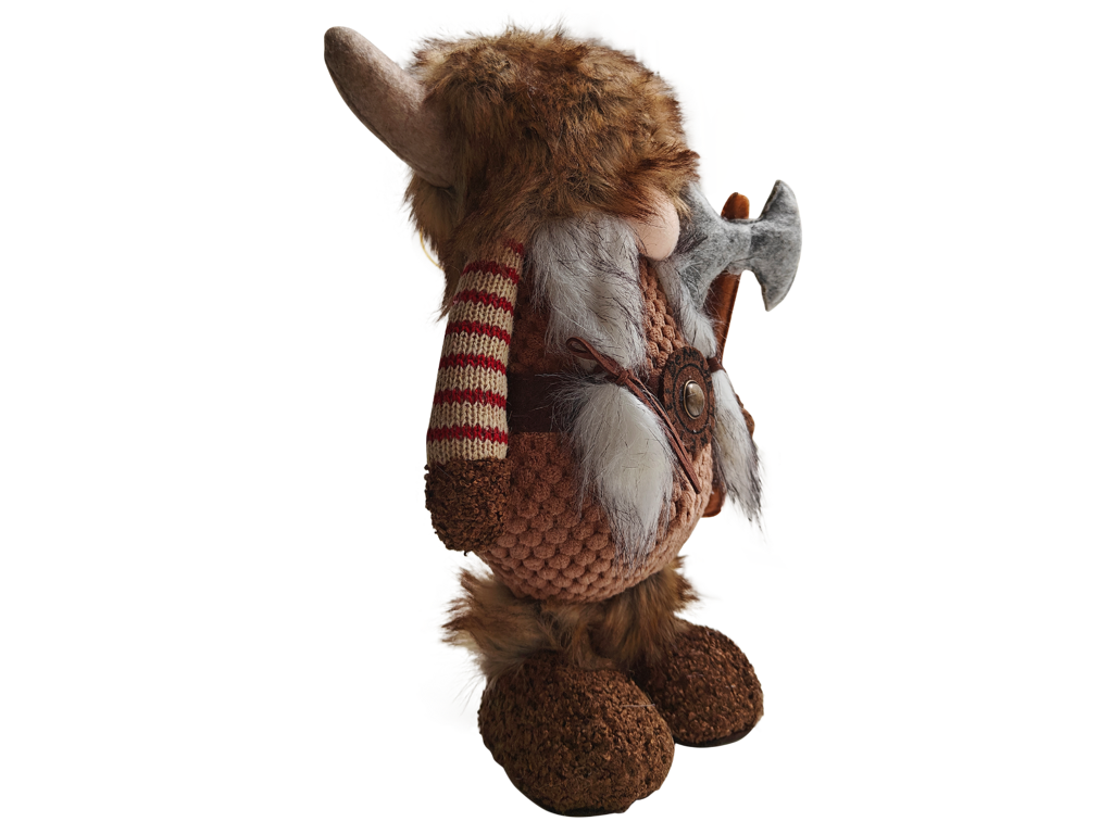 Viking Striped Woman With Axe Large