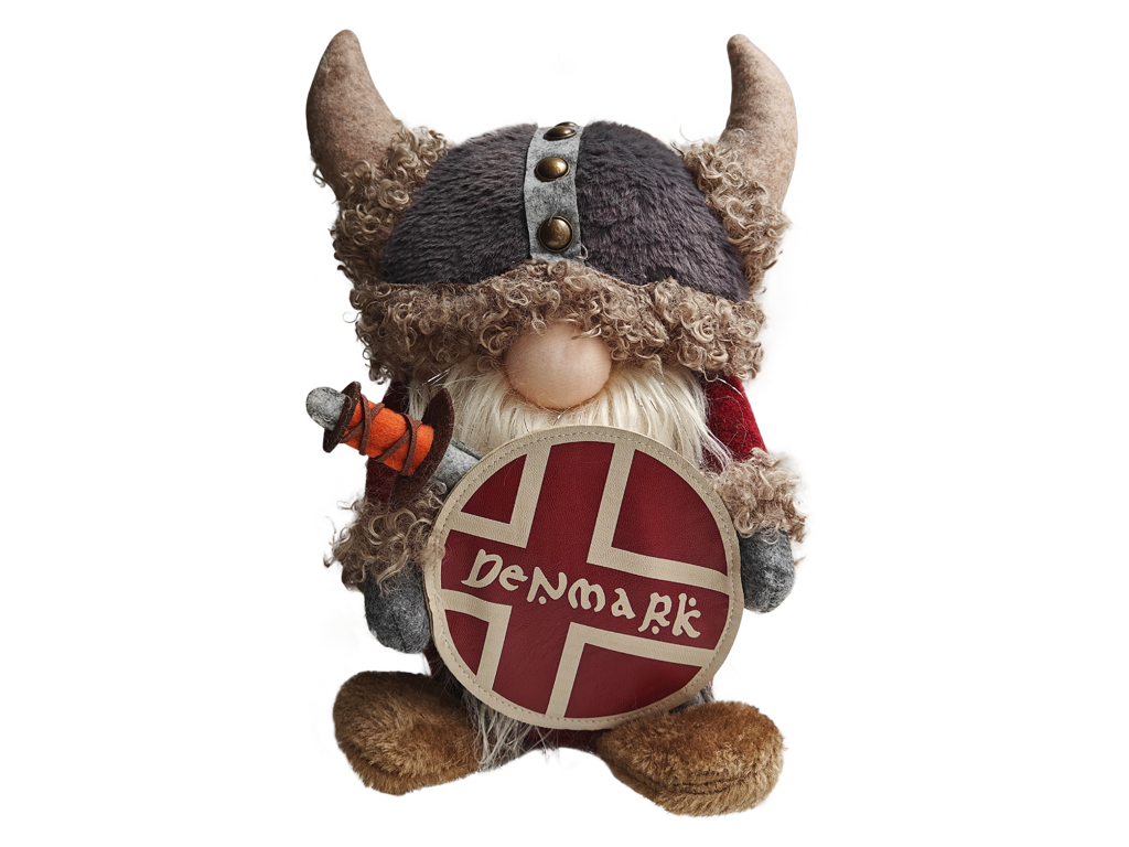 Viking Red Man With Shield Large