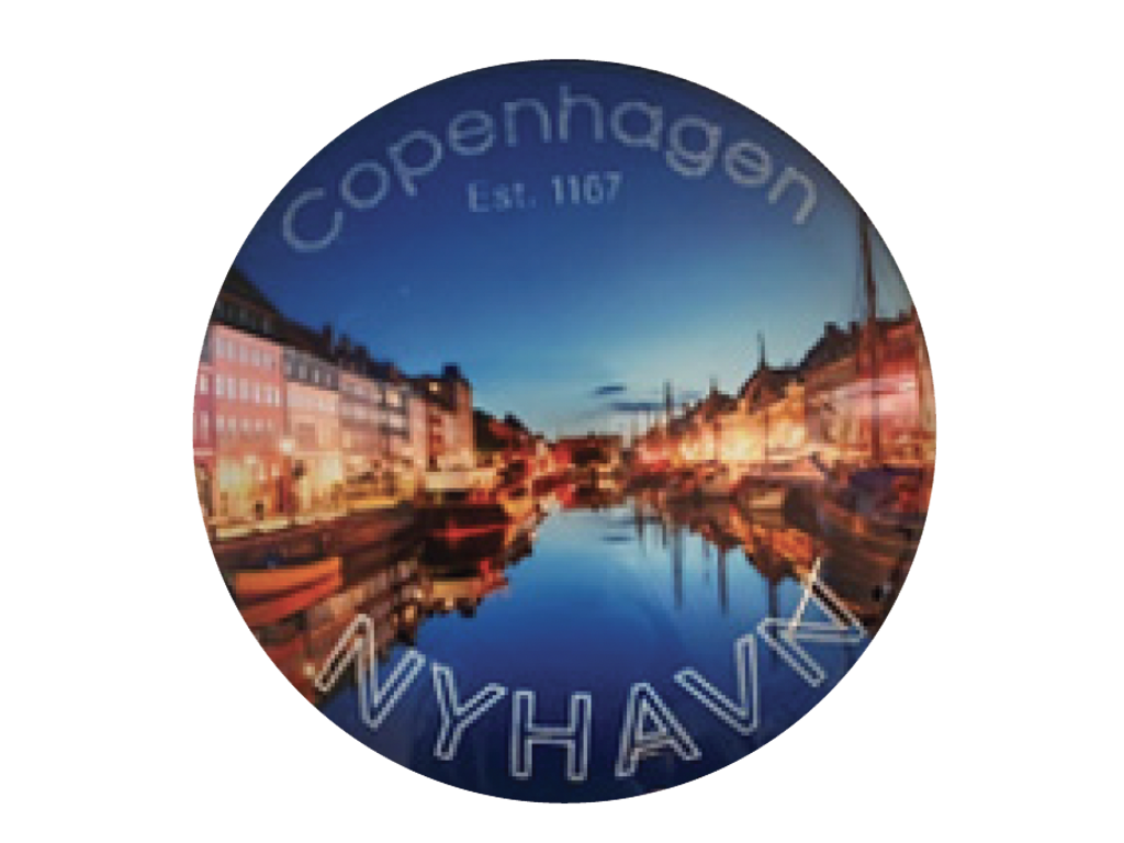 Glass Magnet, Nyhavn Perspective