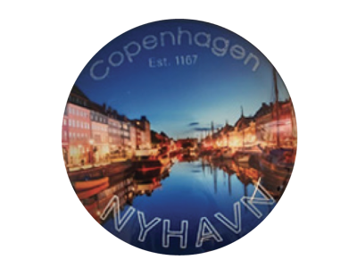 Glass Magnet, Nyhavn Perspective