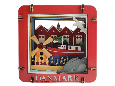 Wooden DIY Picture Denmark