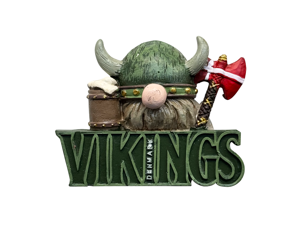 Magnet Viking med Ølkrus