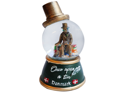 Snow Globe With Hat H. C. Andersen 45 mm