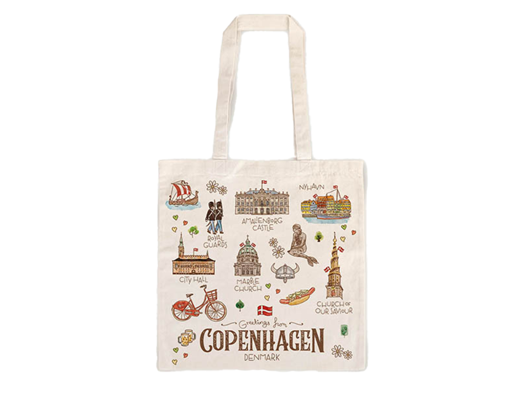 Tote bag, Small, Akvarel CPH