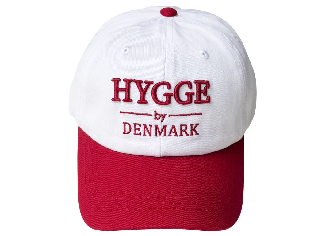 Cap, Hygge By Copenhagen, Red/White