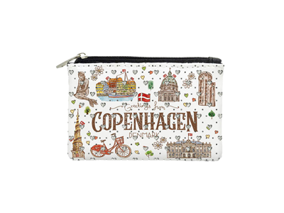 Wallet With Rhinestones Small, Akvarel CPH