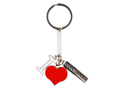 Keyring, I Love Copenhagen 