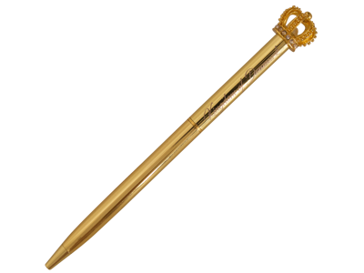 Pen Crown Gold