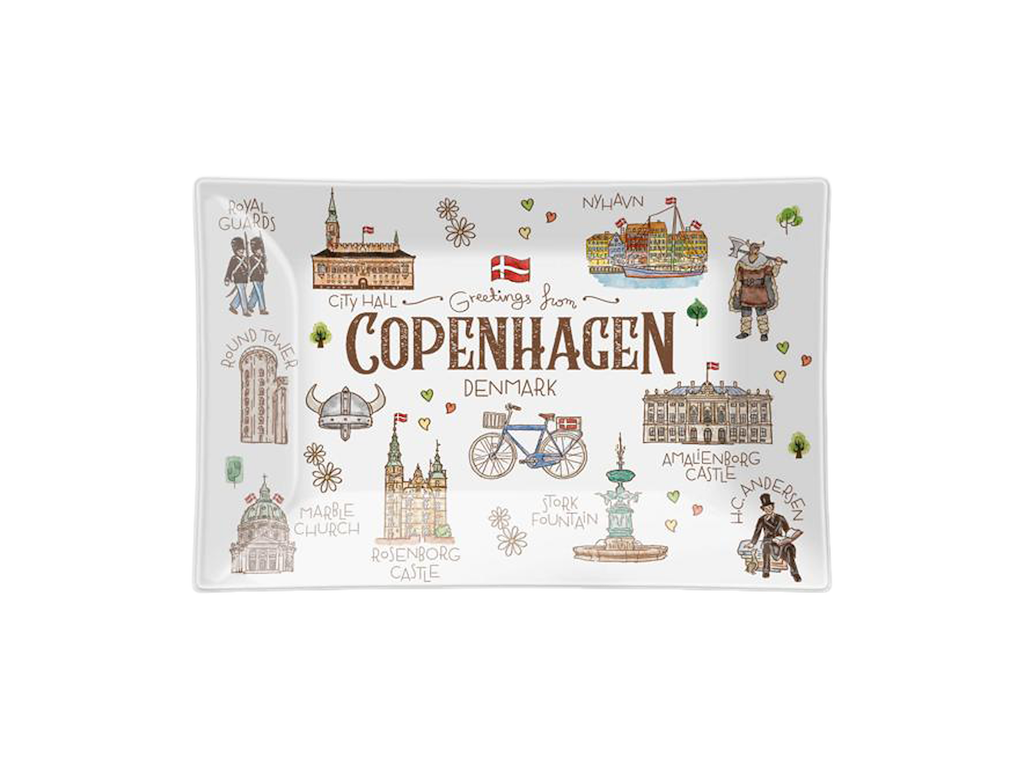 Glas askebærger, Akvarel CPH