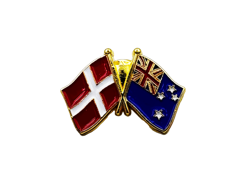 Pin Flag DK/NZ
