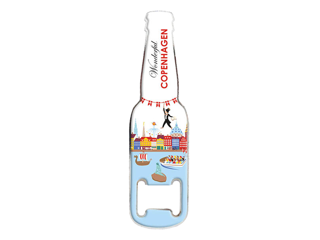 Magnet and Bottle Opener, Bottle, Wonderful CPH