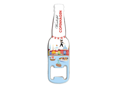 Magnet and Bottle Opener, Bottle, Wonderful CPH
