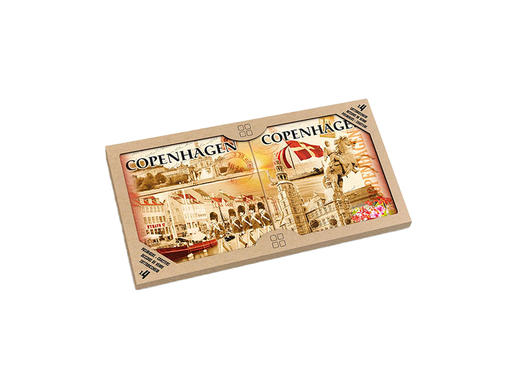 Trivet - Set of 4, Retro CPH