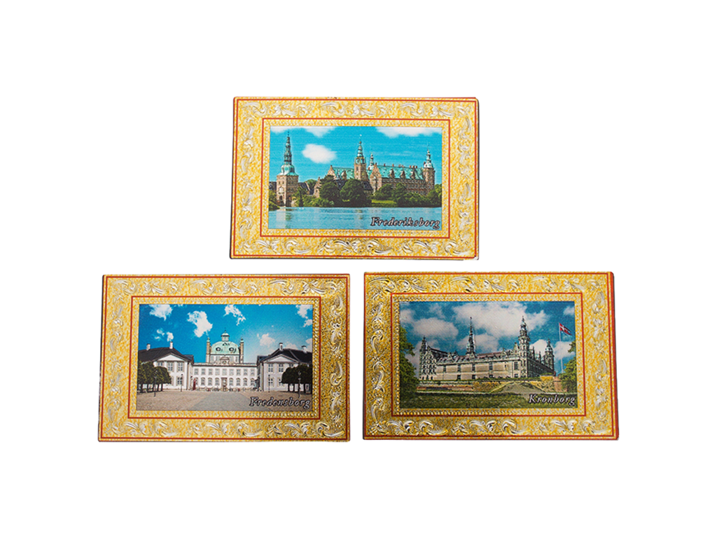 Set of magnets 3 pcs. Castles