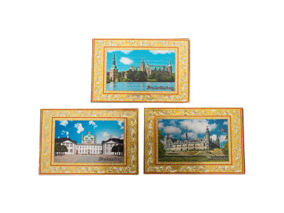 Set of magnets 3 pcs. Castles