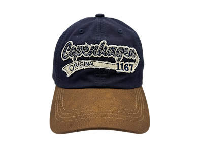 Kasket CPH 1167 Brun Navy
