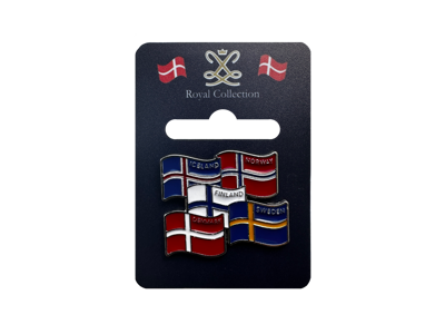 Pin Flag Nordic Countries