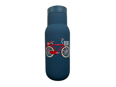 Thermo Bottle Bicycle Blue