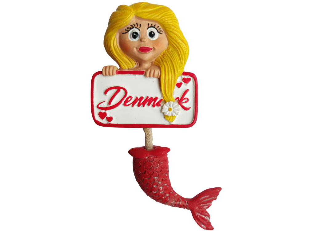 Magnet Mermaid With Dangling Tail