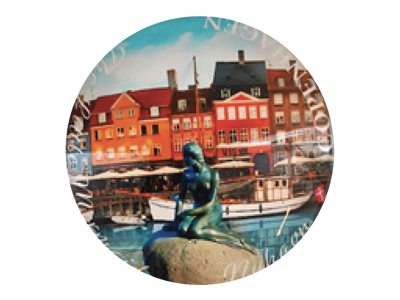 Glass Magnet, Nyhavn Mermaid