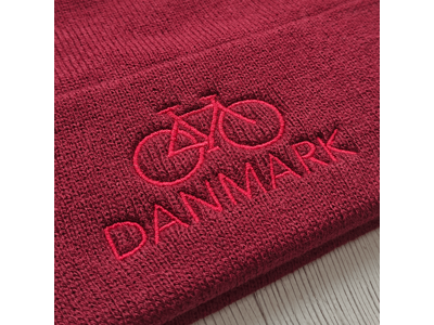 Beanie Bicycle Winered