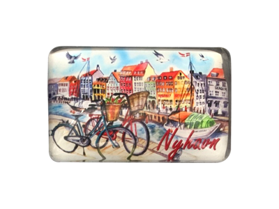 Magnet Nyhavn Tegninger Glas