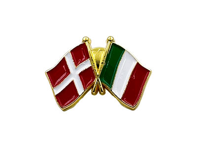 Pin Flag DK/IT