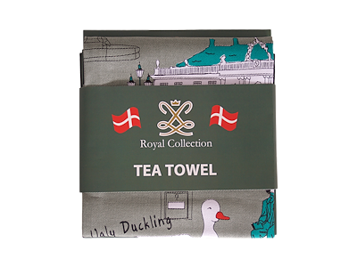 Tea Towel Copenhagen Collage