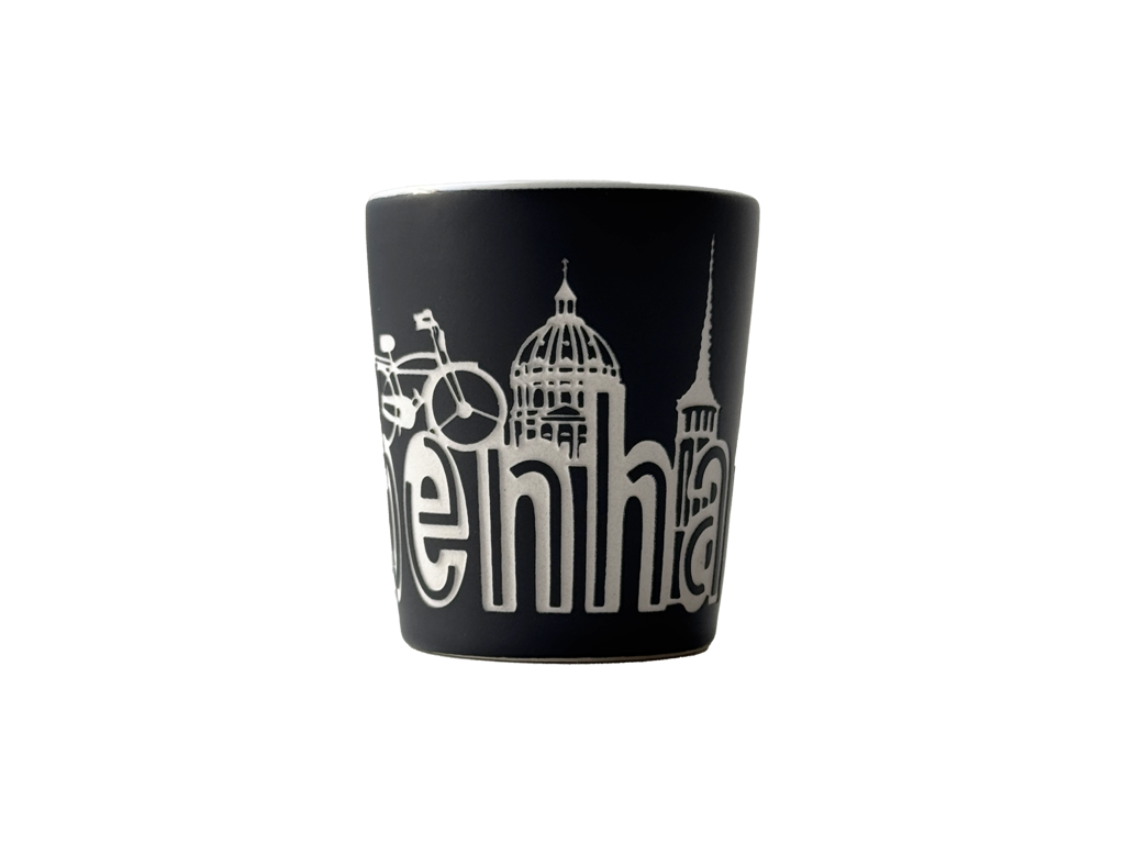 Shotglas København Sort