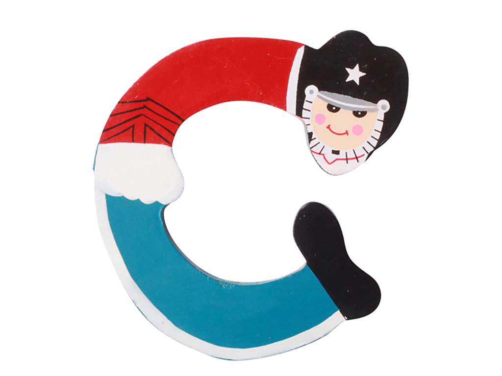 Wooden Letter Guard C