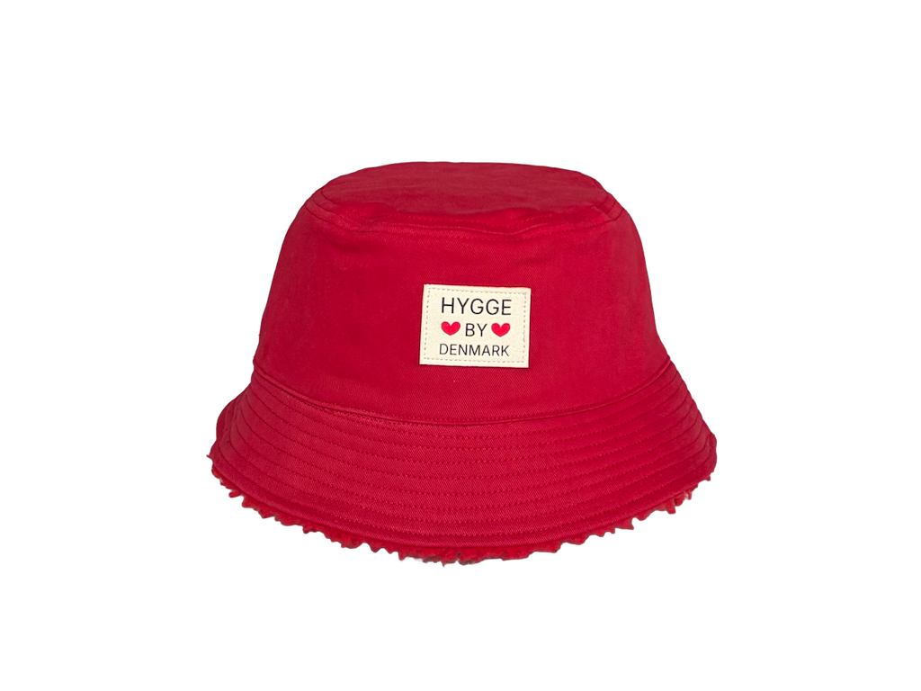 Bucket Hat Hygge Vinrød