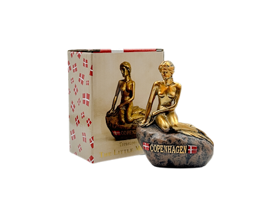 Figur Den Lille Havfrue Bronze Mellem