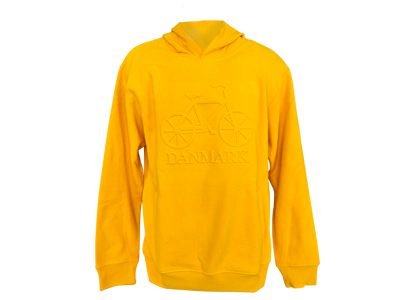 Hoodie, Bicycle, Yellow