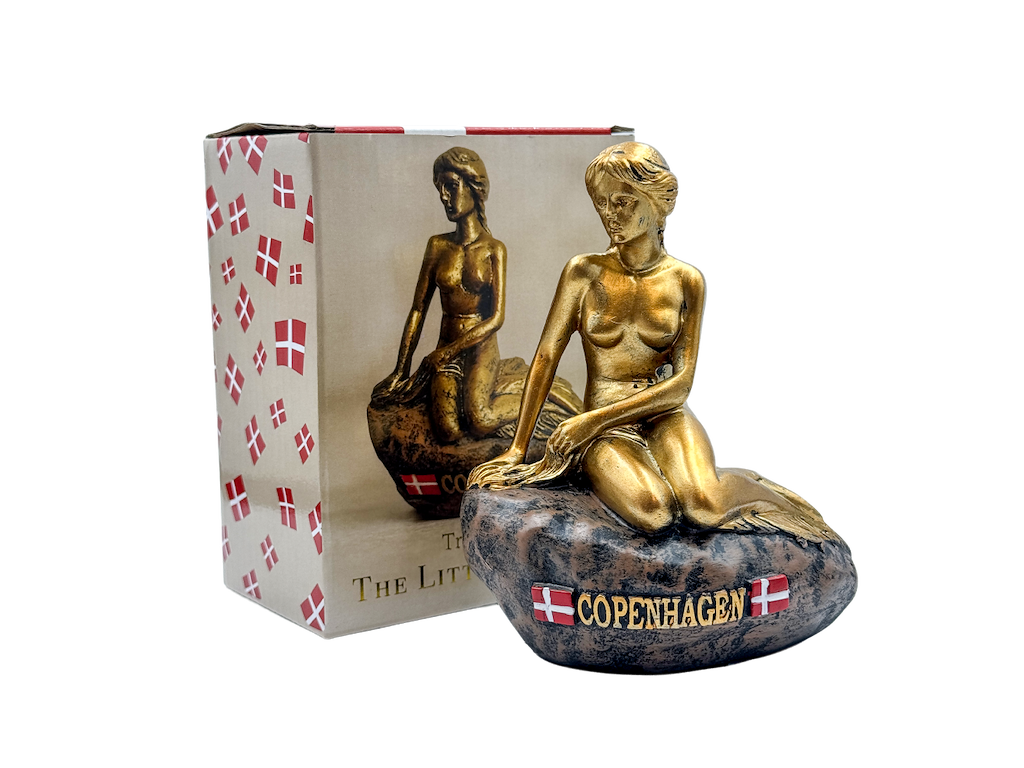 Figur Den Lille Havfrue Bronze Stor