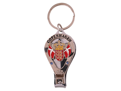 Keyring And Nailclipper Coat Of Arms