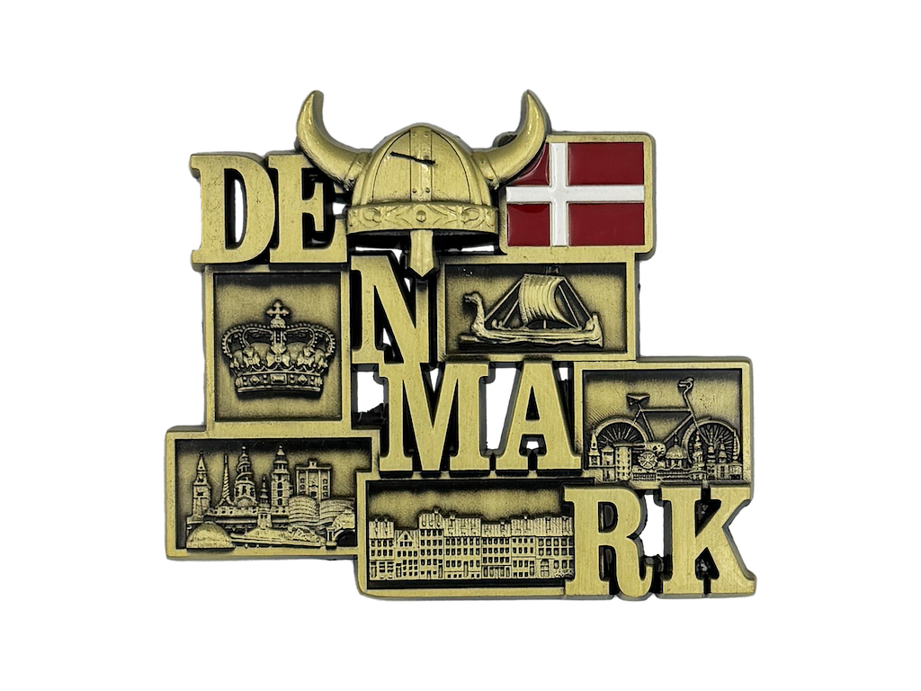 Magnet, Danmark Hjelm Guld