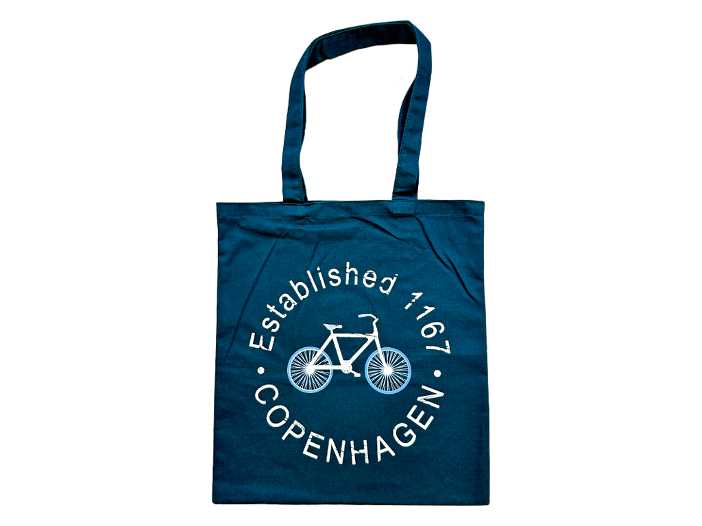 Tote Bag, Bicycle Navy Est. 1167