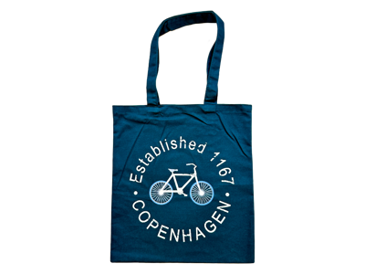 Tote Bag, Bicycle Navy Est. 1167
