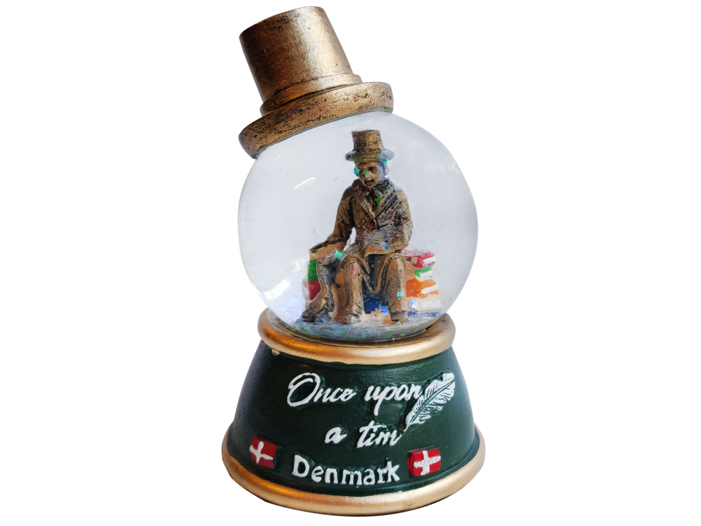 Snow Globe With Hat H. C. Andersen 45 mm