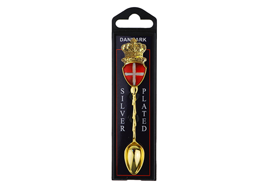 Spoon Crown And Flag