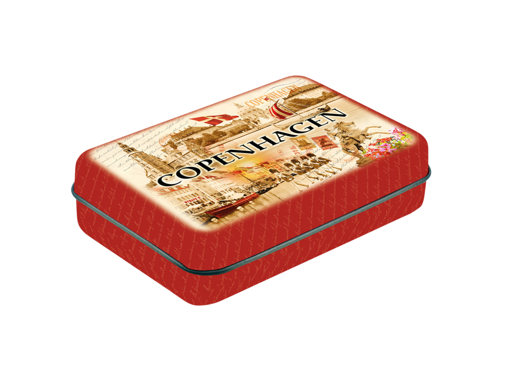 Tin Box With Candy 30 Grams Retro