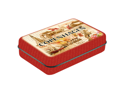 Tin Box With Candy 30 Grams Retro
